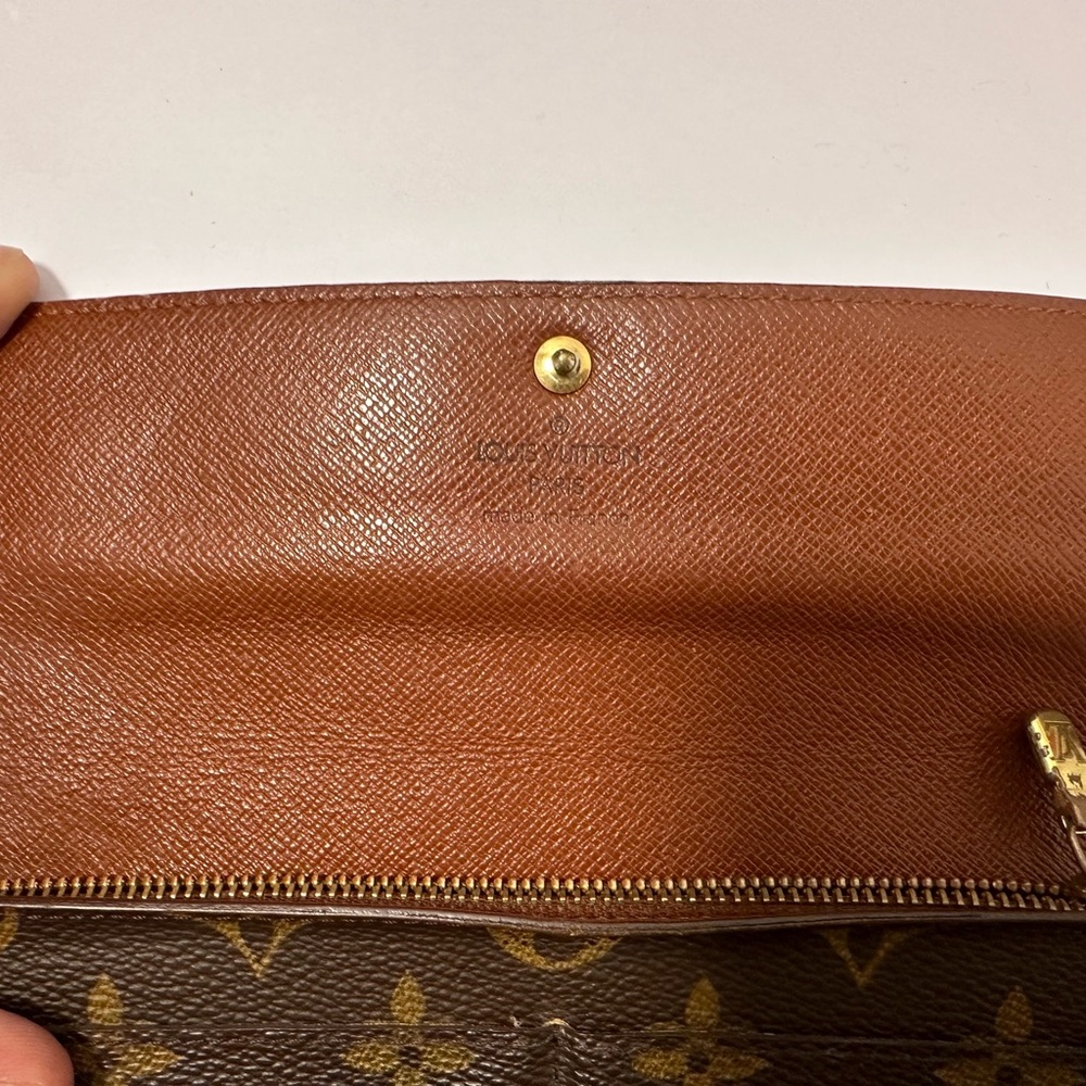 Louis Vuitton Monogram Long Wallet with Dustbag Dust Bag - Authentic - Picture 7 of 16